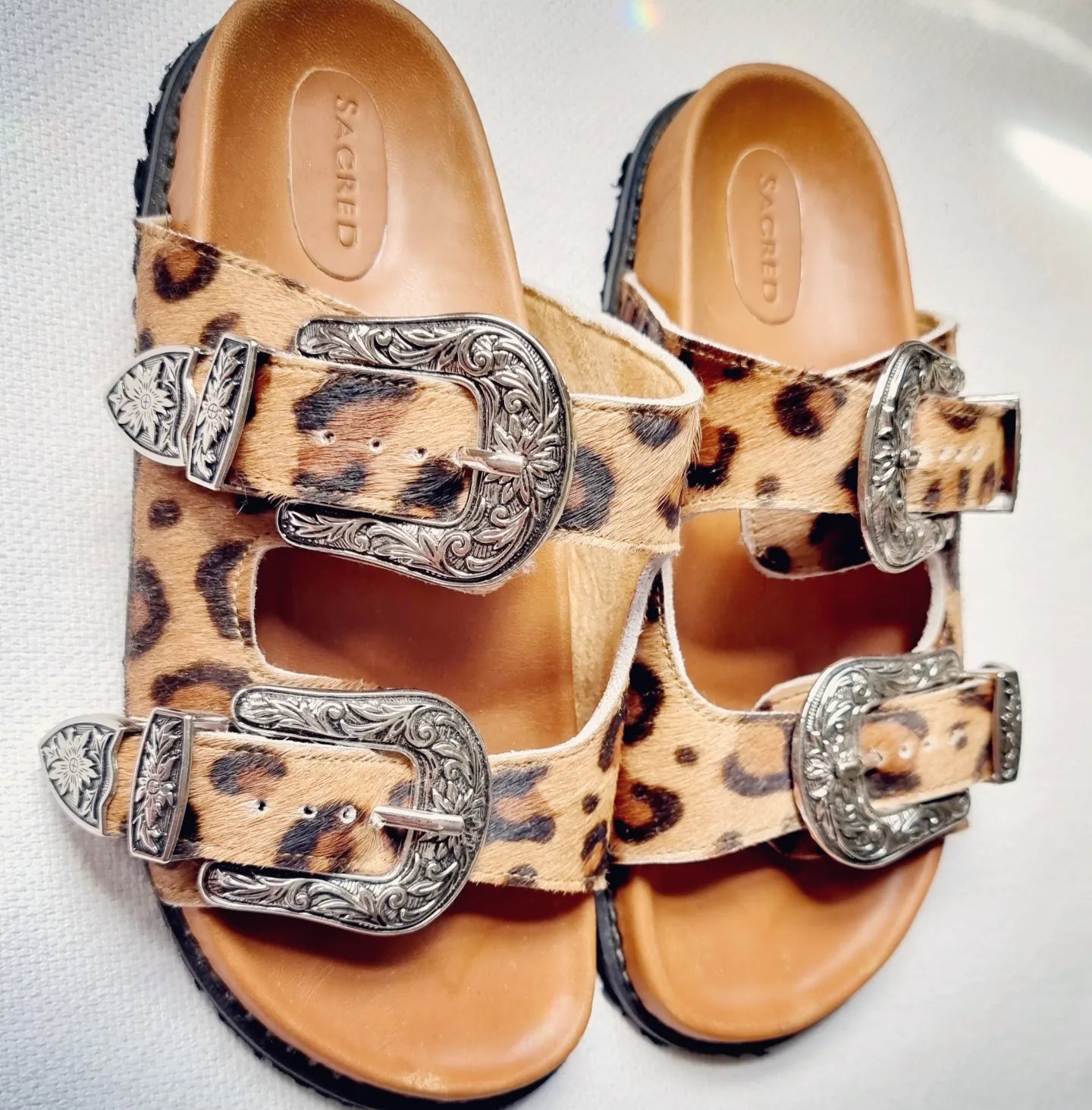 LEOPARD LUXE SANDALS *pre order*