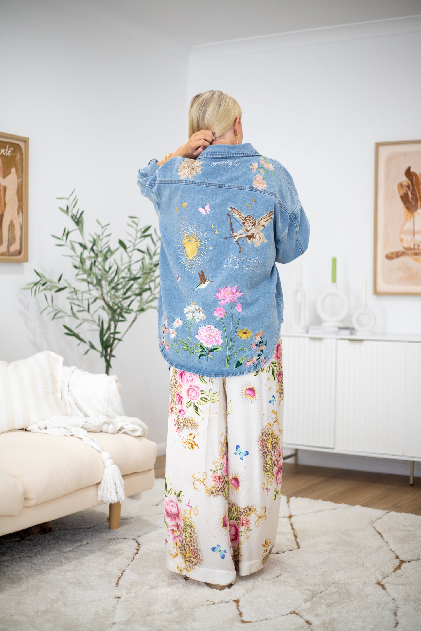 Sacred Garden Denim Jacket