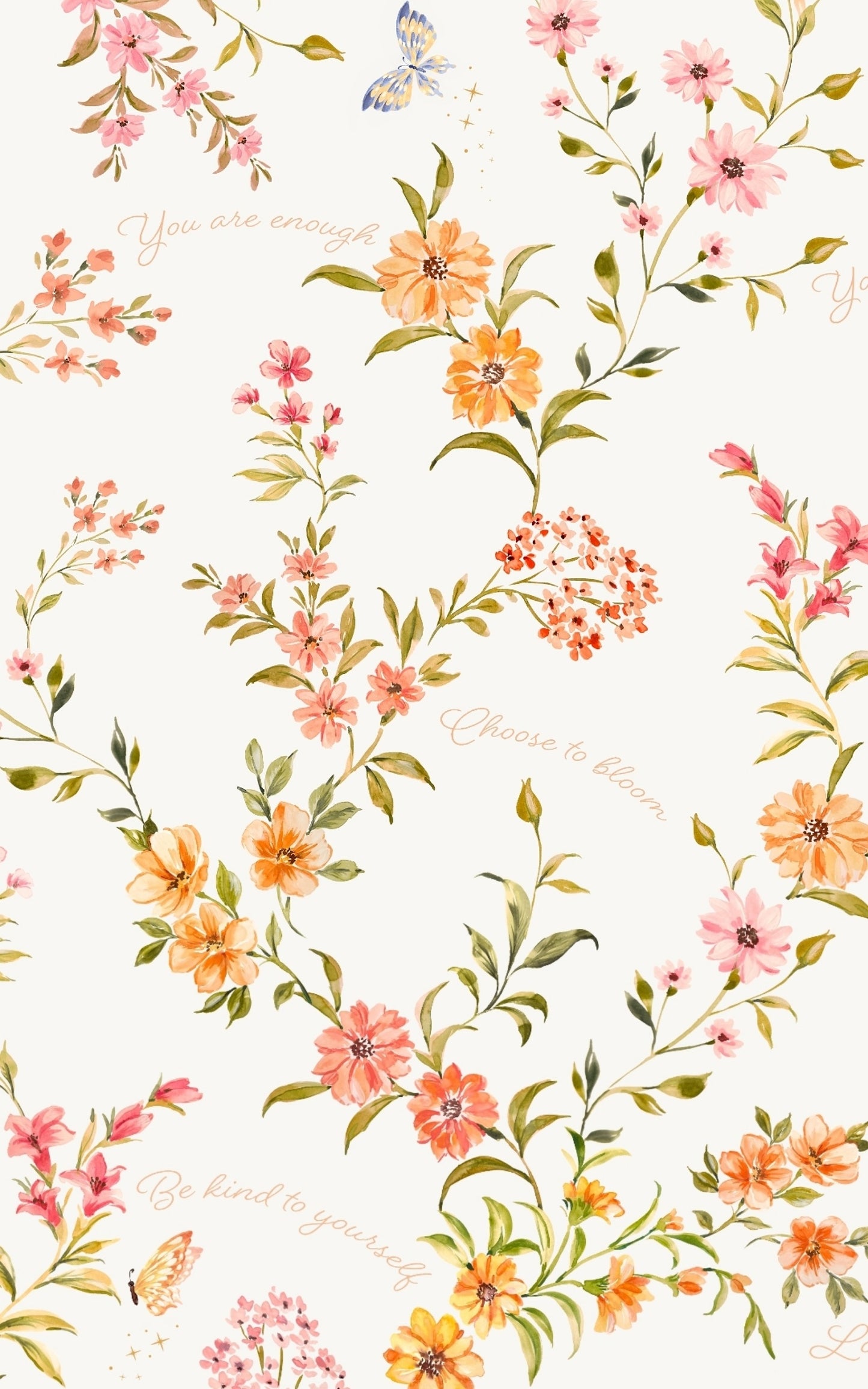 Cozy Confidence Head Scarf {Warm floral}