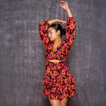 Load image into Gallery viewer, FRIDA DRESS 𝒾𝓃 BRIGHT FLORAL

