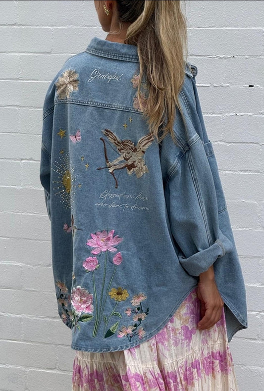 Sacred Garden Denim Jacket