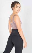 Load image into Gallery viewer, Eco-Luxe or Eco-Lux Recycled Polyester active wear fabric, these women’s leggings are super soft, with a stunning matte black look, Size Inclusive, Sports wear, Gym Enthusiast, Yoga, Pilates, Fitness Fanatic, High-End, Plus -size, Eco-friendly, Organic, Stylish, Classic, Premium, Sacred Circus, Tight-fit, High-stretch, running, High waist, Everyday wear, comfortable, quality.