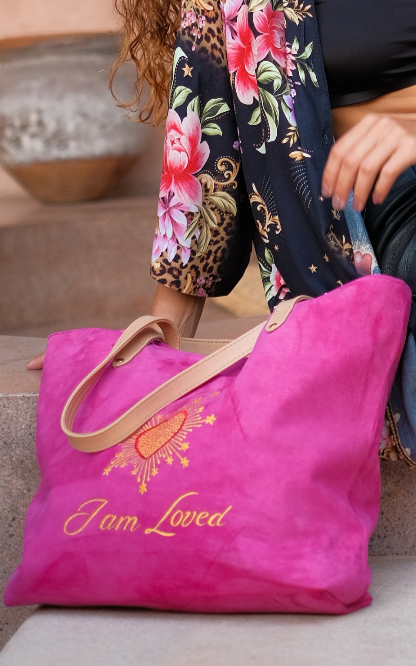 I am loved tote