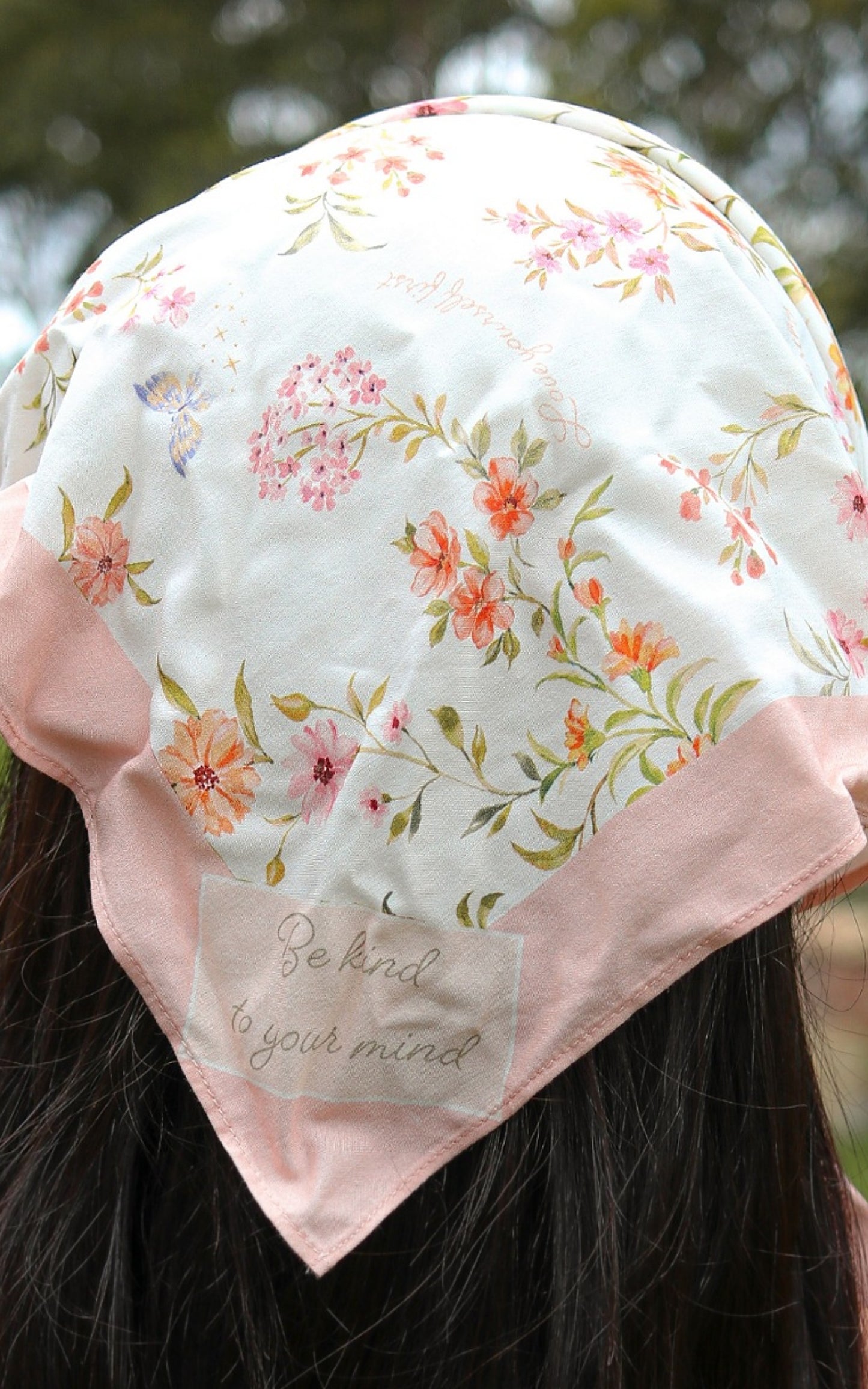 Cozy Confidence Head Scarf {Warm floral}