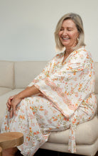 Load image into Gallery viewer, Cozy Confidence Robe {Warm floral}
