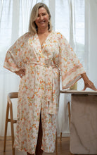 Load image into Gallery viewer, Cozy Confidence Robe {Warm floral}
