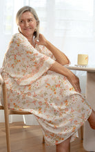 Load image into Gallery viewer, Cozy Confidence Robe {Warm floral}
