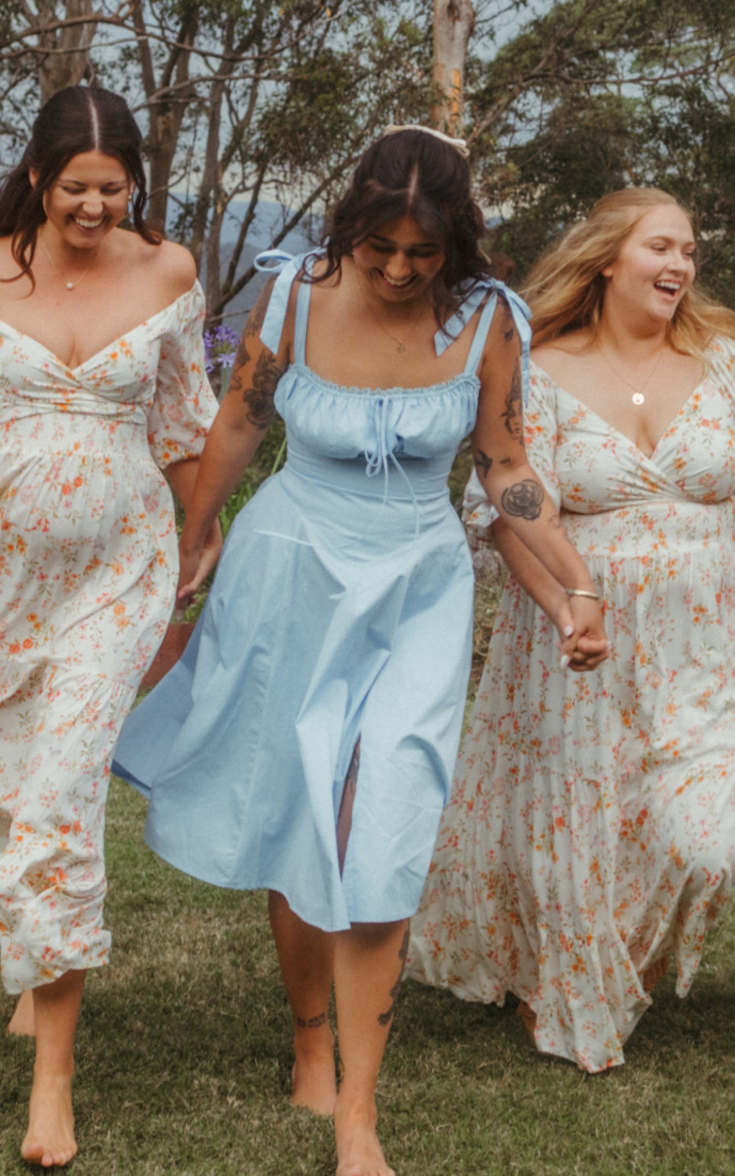 Confidence Midi Dress {plain blue}