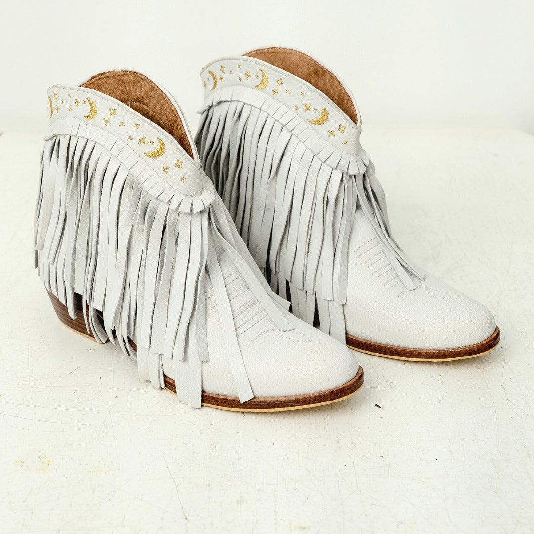 STAR CROSS LOVERS BOOTS 𝒾𝓃 PEARL *pre order*