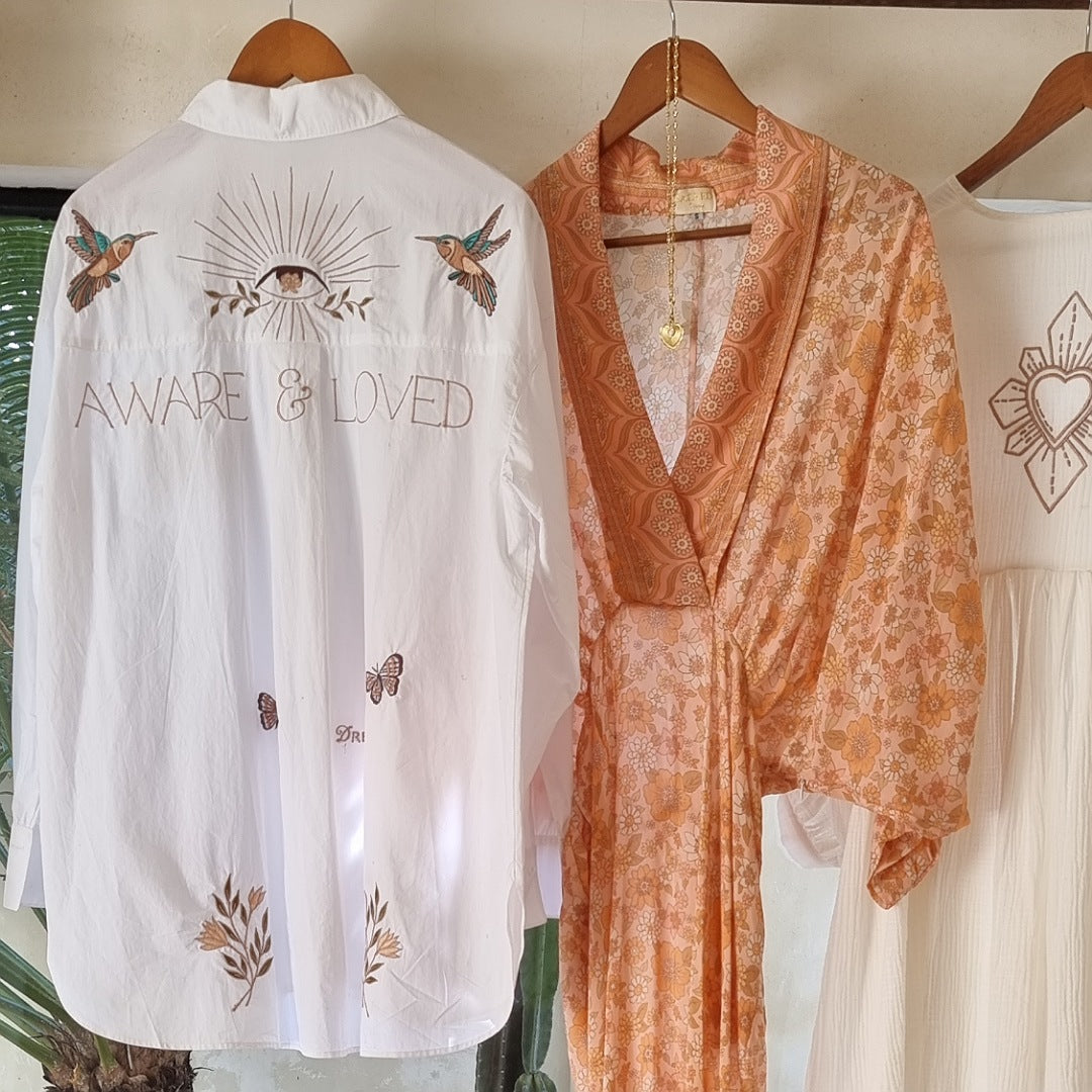 QUEEN ENERGY SHIRT in WHITE