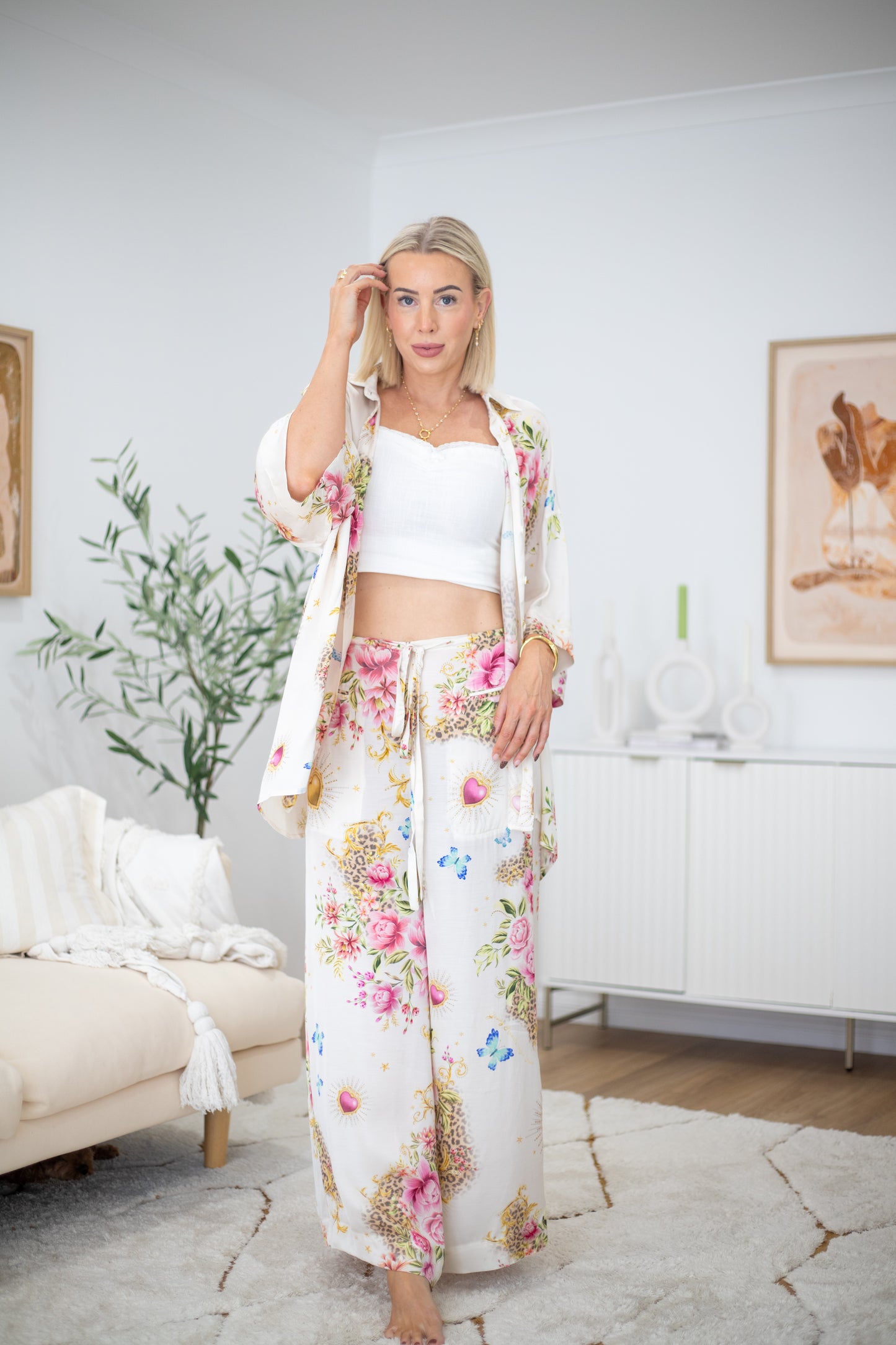 Paradise blanc pants