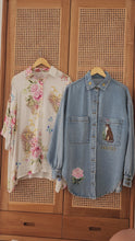 Load and play video in Gallery viewer, Sacred Garden Denim Jacket
