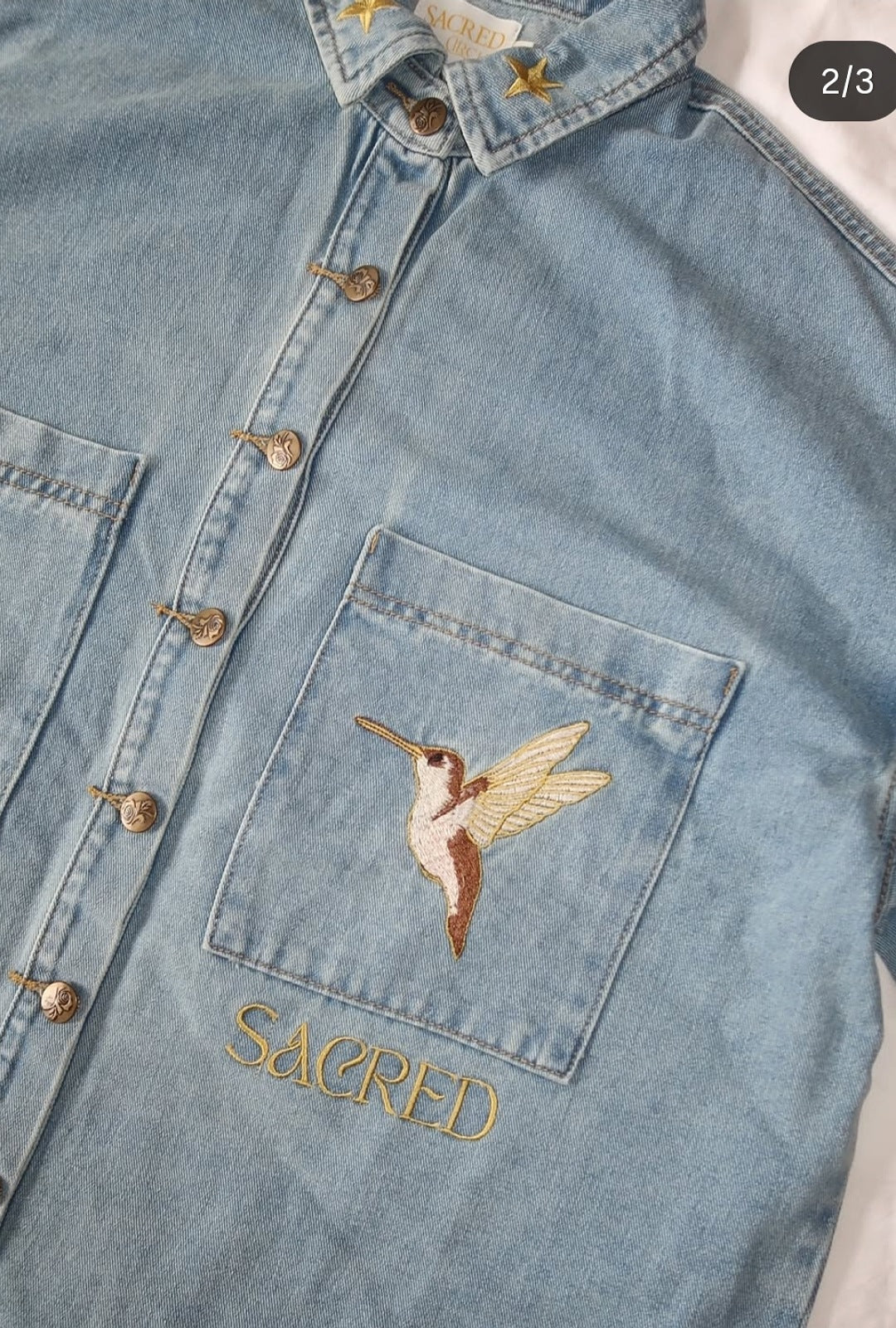 Sacred Garden Denim Jacket
