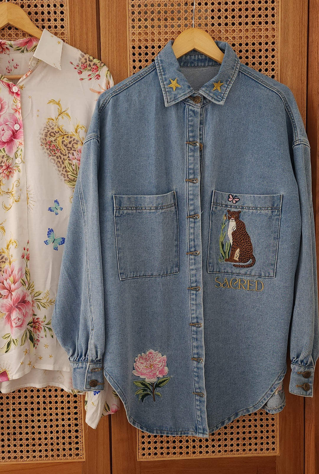 Sacred Garden Denim Jacket