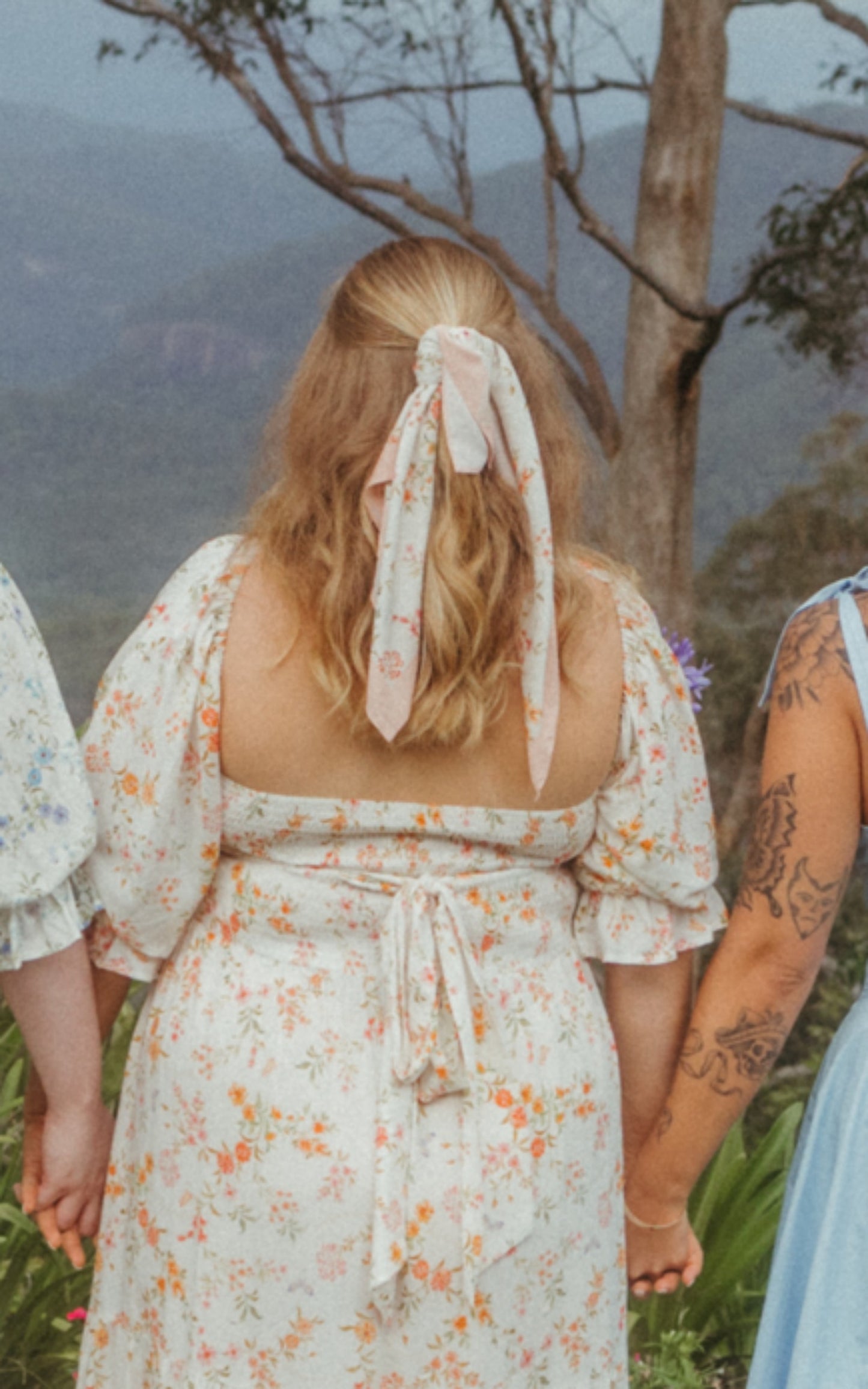 Cozy Confidence Head Scarf {Warm floral}