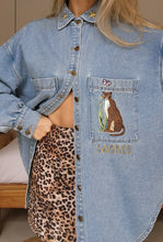 Load image into Gallery viewer, Sacred Garden Denim Jacket
