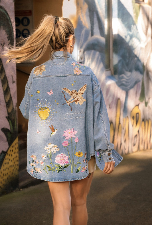 Sacred Garden Denim Jacket