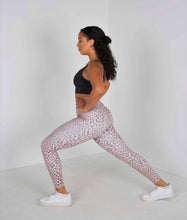 Load image into Gallery viewer, Eco-Luxe  or Eco-Lux Recycled Polyester active wear fabric, these women’s leggings are super soft, with a stunning all-over animal print, Size Inclusive, Sports wear, Gym Enthusiast, Yoga, Pilates, Fitness Fanatic, Self- love, High-End, True to size, Eco-friendly, Organic, Stylish, Classic, Premium, Sacred Circus, Compression-fit, High-stretch, Double later support at the waist, Everyday wear, comfortable, quality. 
