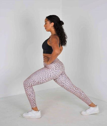 Eco-Luxe  or Eco-Lux Recycled Polyester active wear fabric, these women’s leggings are super soft, with a stunning all-over animal print, Size Inclusive, Sports wear, Gym Enthusiast, Yoga, Pilates, Fitness Fanatic, Self- love, High-End, True to size, Eco-friendly, Organic, Stylish, Classic, Premium, Sacred Circus, Compression-fit, High-stretch, Double later support at the waist, Everyday wear, comfortable, quality. 